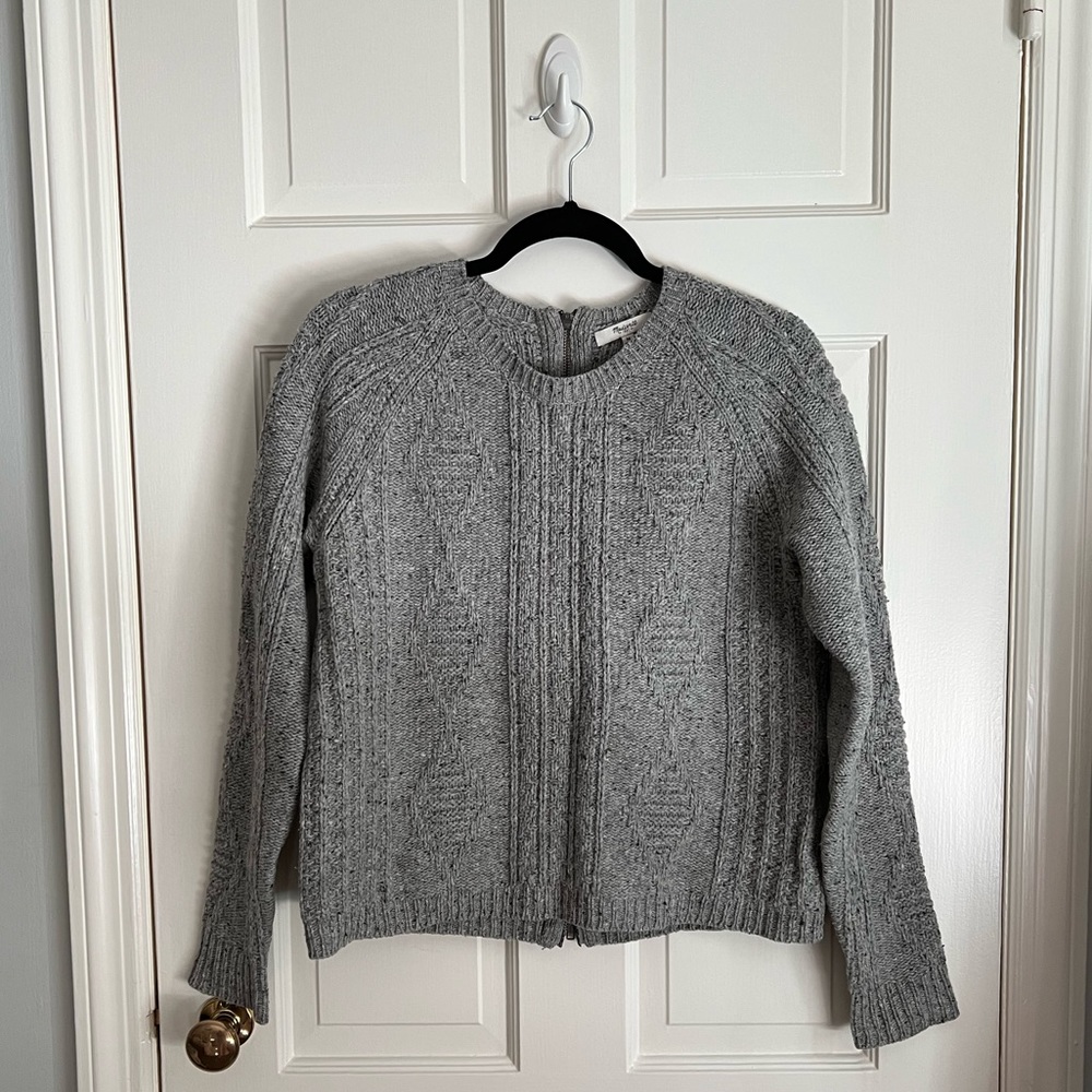 Madewell Merino Wool Sweater, Grey